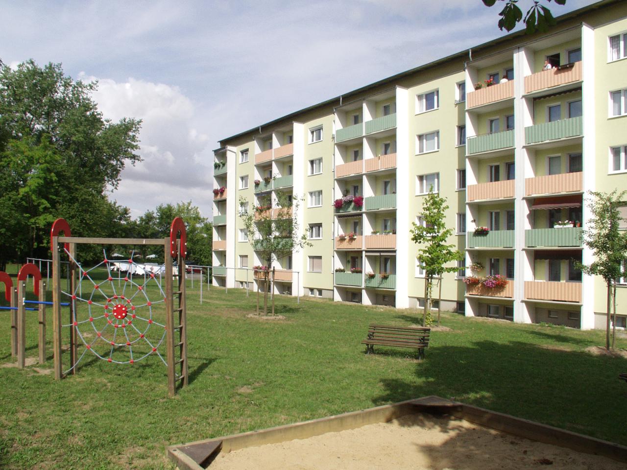 Weida: 3-Raum-Wohnung mit Balkon